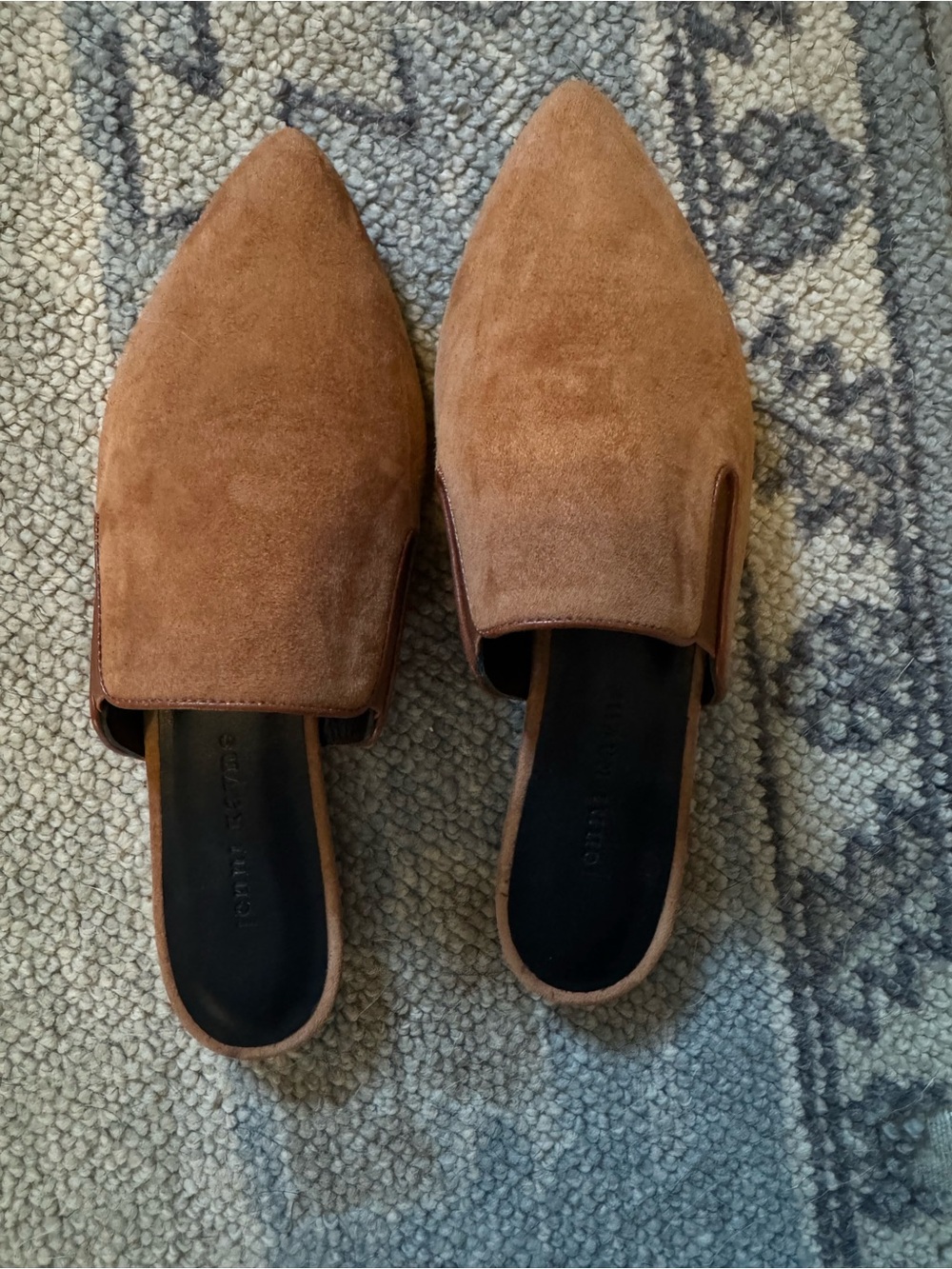 Jenni Kayne Brown Suede Mules - Picture 6 of 6